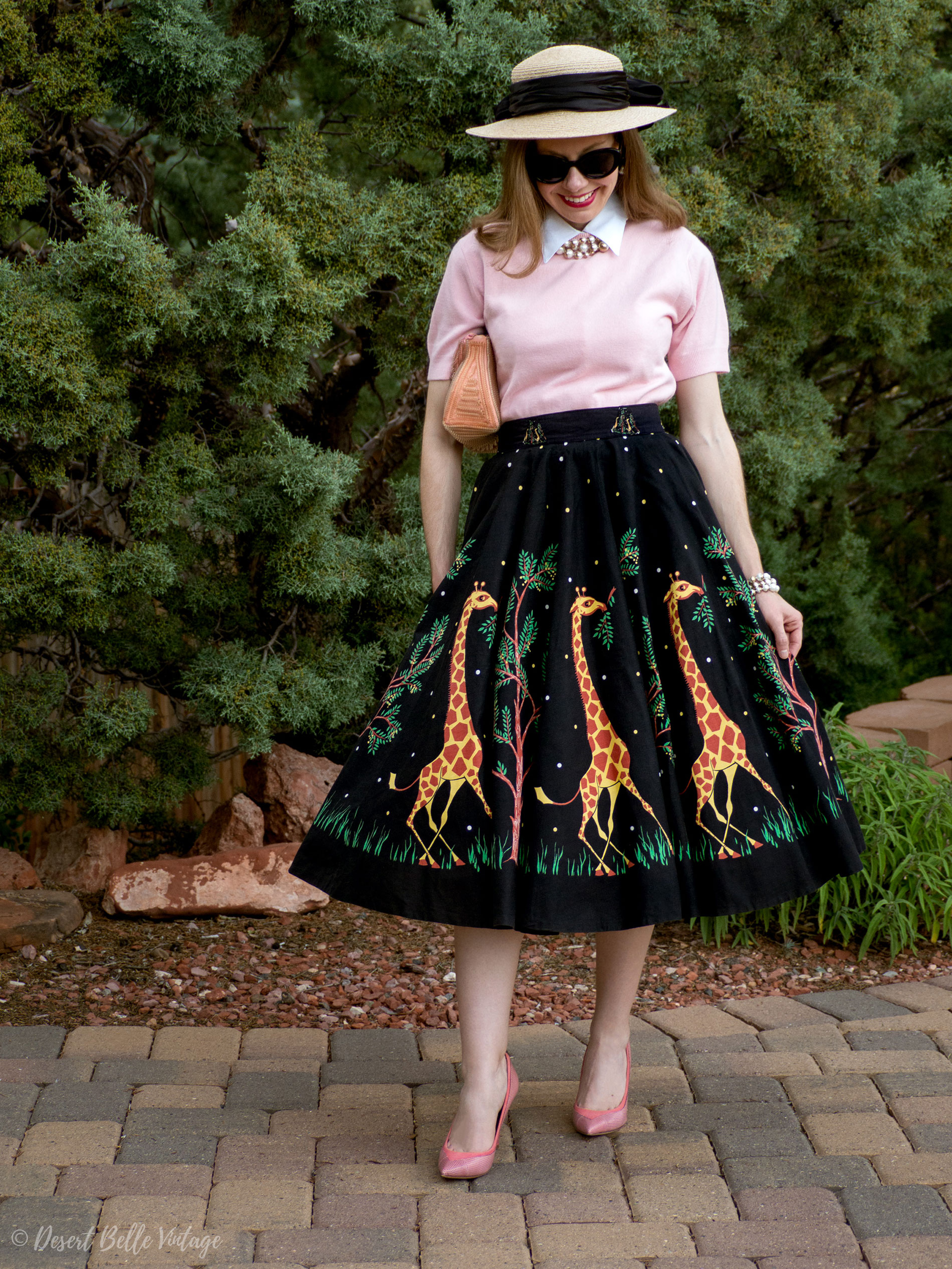 Maasai-Inspired 1950s Skirt - Flashback Summer